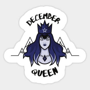 December queen Sticker